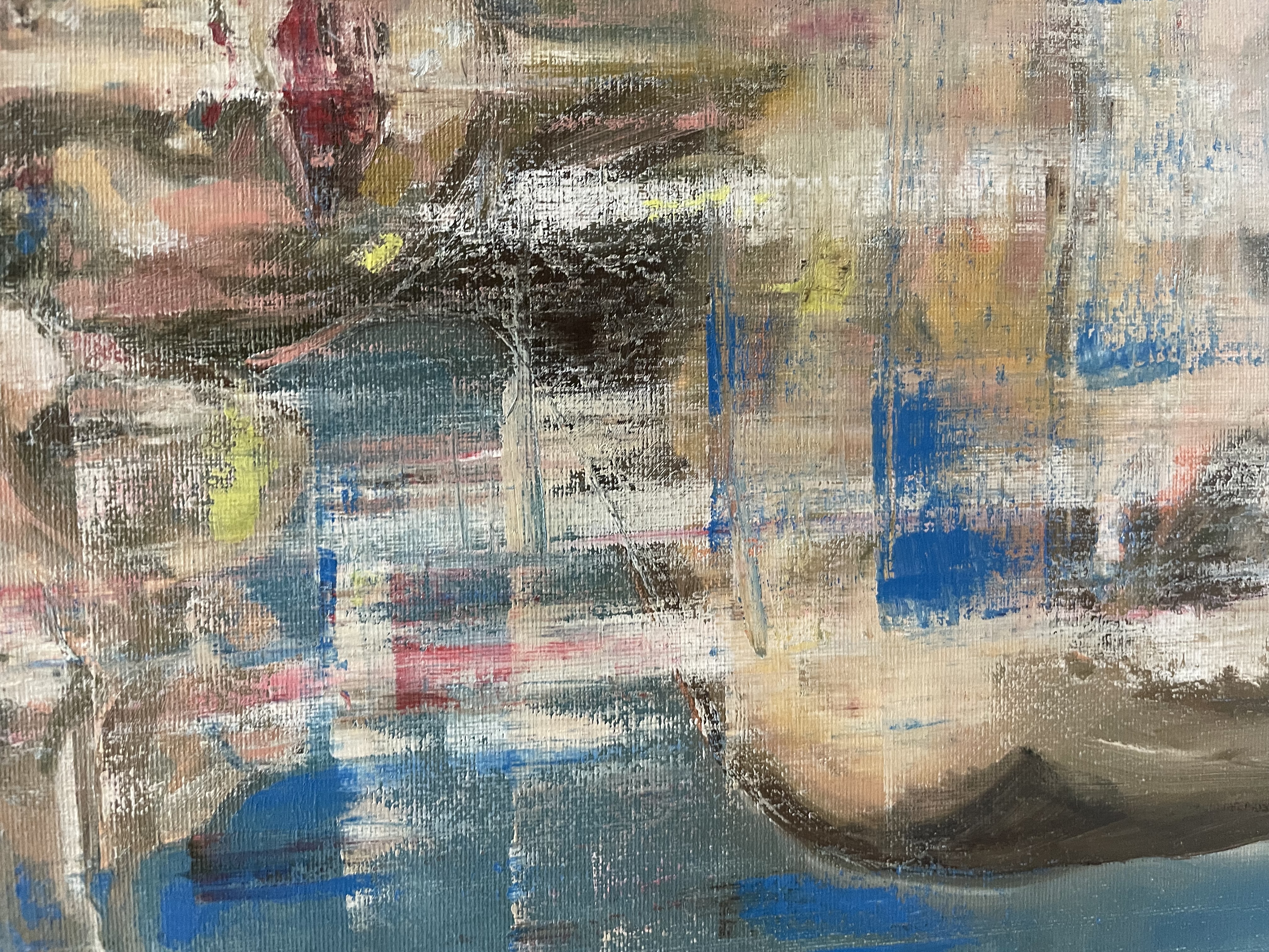 Hello and welcome to my portfolio!
I am a professional artist I have been practising for over 20 years. I have produced hundreds of original artworks over this time and have exhibited in group and solo shows mainly in London UK.

I work primarily as a painter with a love of colour, having produced many works on canvas.  However I also make small intricate figurative and abstract sculptures with white clay.
 
I have experimented with many painting styles including abstraction and realism however lately I am trying to combine these two skill sets. 

If you are interested  in adding something unique to your art collection do not hesitate to get in touch. Also if you are a gallery who is interested in exhibiting my work I am open to new ventures.

Thanks for visiting and enjoy the art!

**Artist Statement**

Working in mixed media, I’ve explored most traditional art materials — though I haven’t yet delved into the digital realm. My work exists as a physical object you can hold, feel, and even smell; the scent of oil paint, for example, is unmistakable. Many of my paintings are richly textured with thick layers, while others are smooth — but rarely flawless.

I resonate with the Japanese concept of *wabi-sabi* — the appreciation of beauty in imperfection. A small crack in a sculpture, a blurred line in a painting — these are not accidents, but intentional elements that celebrate the uncertainty inherent in the creative process. My work is always emotional, always reflective of something deeper beneath the surface.

At its core, my art is a way of connecting — human to human. I strive to reach the viewer, the person who stands before my work and begins to make it their own. In that moment, a quiet communion takes place — a shared recognition of something universal. The feelings that are too complex for words may find expression in a brushstroke, a form, a line. The unspoken is said, the untold story is shared.

Through my art, I’m saying: *I understand you. I don’t know you, and you don’t know me — we are strangers — and yet, here we are. You see my deepest feelings laid bare. You don’t need to know my story, and I don’t need to know yours. Still, we understand each other.*

That, to me, is the true gift of art. Not the “talent,” not the accolades, not the coveted sales — but human connection. Acknowledgment. The shared knowledge that we are all on this journey together.
