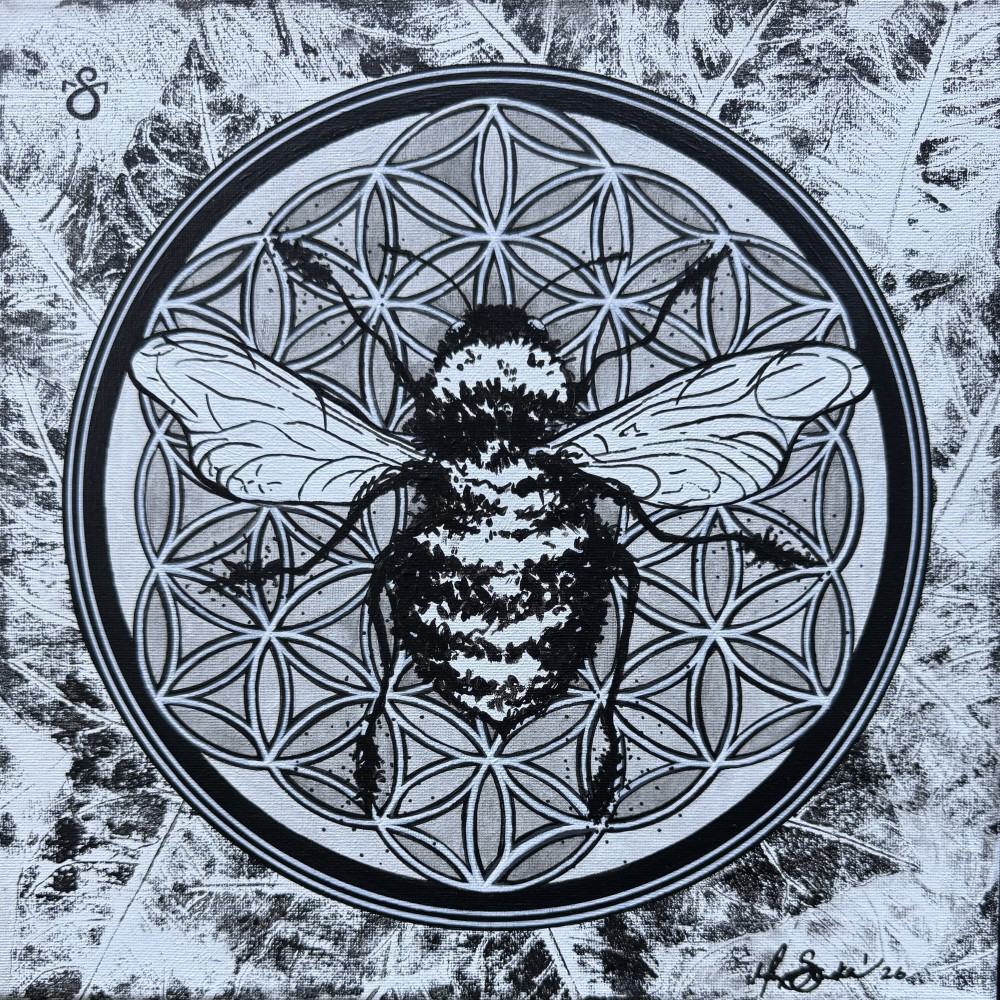 Acrylic on Canvas, 12” x 12”, 1/2026