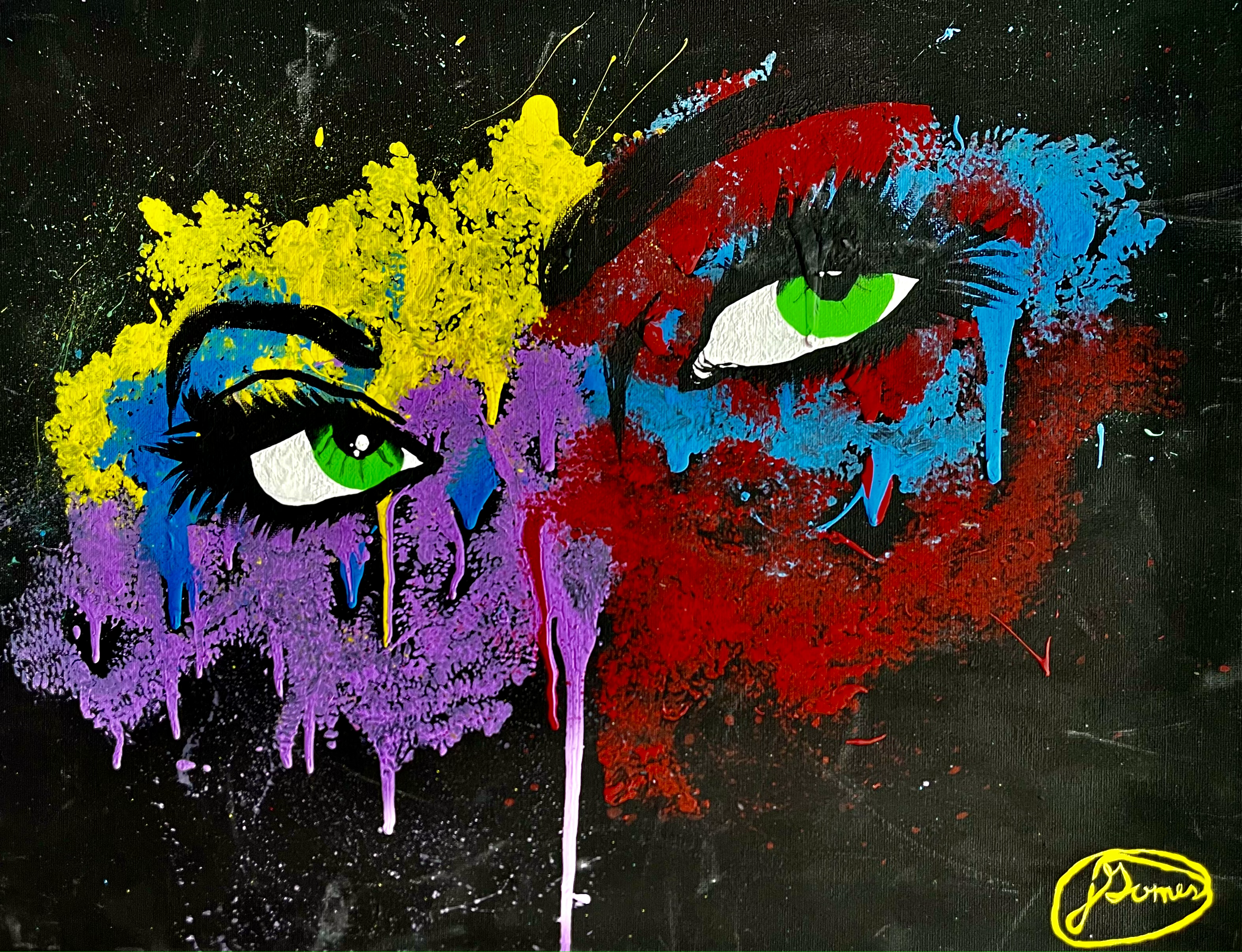 I’m Tachina, a multidisciplinary artist and creative working with Sunset Bar, where I help shape the visual vibe and atmosphere through art and storytelling. My work is deeply personal and inspired by my own experiences with mental health, turning emotions into pieces that feel raw, honest, and real. Whether I’m creating for a space or for myself, I focus on making art that connects with people, makes them feel seen, and brings a sense of meaning and authenticity to everything I do.