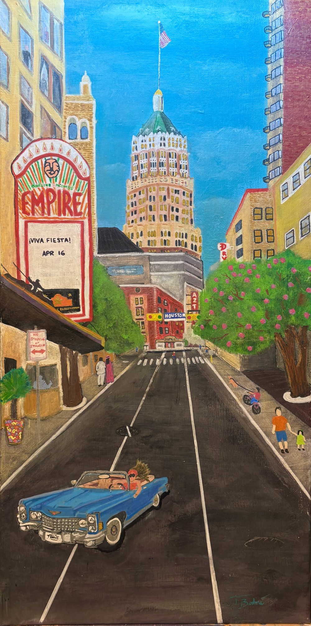 16”x30” acrylic on canvas