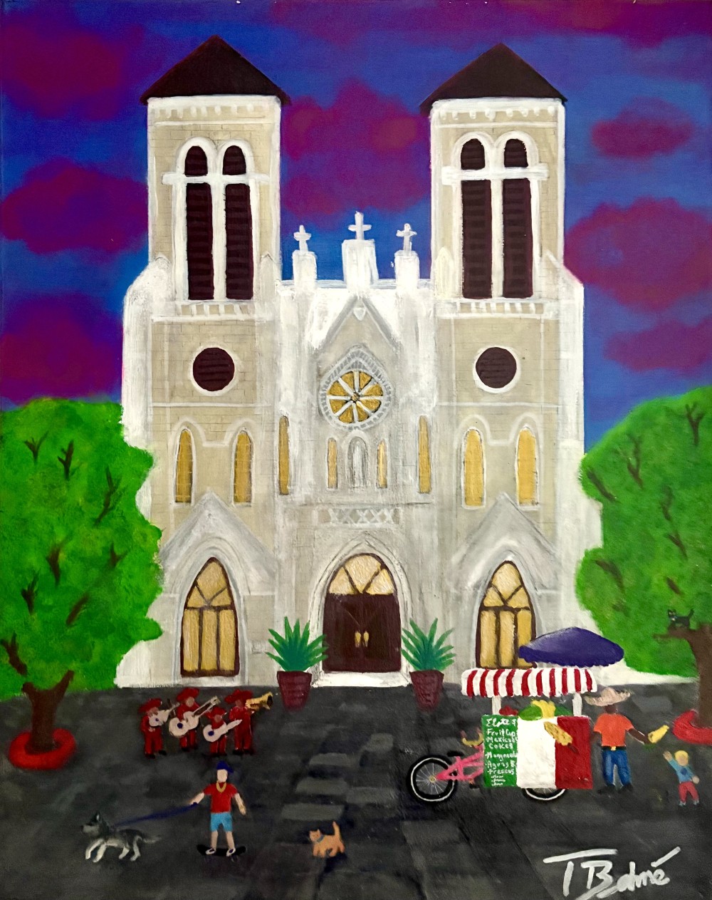 16”x20” acrylic in canvas