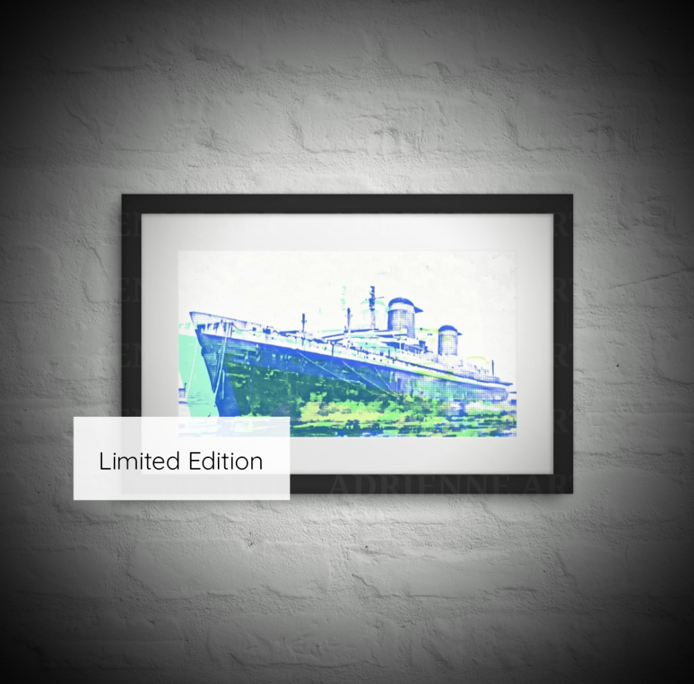 SS United States x ADRIENNE ART :: Limited Edition Framed Prints on Paper and Canvas :: Signed & Numbered :: Certificate of Authenticity :: Special Affordable Pricing :: 

Only 30 Will Be Crafted • Pre Order for Fall 2025 • Available Soon

** Purchased Art Will NOT Be Watermarked **

Copyright ©️ 2025-2026 All Rights Reserved