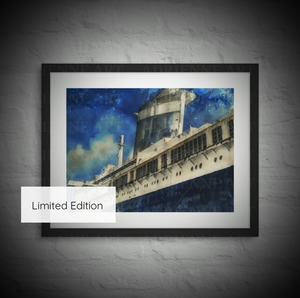 SS United States x ADRIENNE ART :: Limited Edition Framed Prints on Paper and Canvas :: Signed & Numbered :: Certificate of Authenticity :: Special Affordable Pricing :: 

Only 30 Will Be Crafted • Pre Order for Fall 2025 • Available Soon

** Purchased Art Will NOT Be Watermarked **

Copyright ©️ 2025-2026 All Rights Reserved