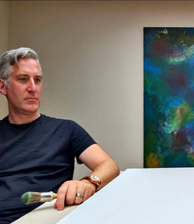 Based in Worcester, UK, I am an abstract artist working primarily with acrylic on canvas. My practice is rooted in the emotional language of color and movement, drawing inspiration from Abstract Expressionism and Color Field painting. I create dynamic, colorful compositions that invite the viewer into an intuitive and often deeply personal experience.

Each piece evolves through an instinctive process, layer by layer, dot by dot. The repetition of marks becomes a meditative act, a visual rhythm that transforms raw emotion into vivid, textured surfaces. My work doesn’t aim to depict reality, but to evoke a response, something felt rather than seen.

I’m interested in the power of abstraction to communicate what words cannot. By distilling emotion into color and form, I aim to create spaces that draw the spectator in and hold them there, suspended in a moment of quiet intensity or vibrant energy.