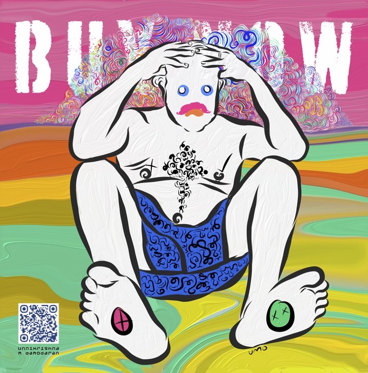 I am Unnikrishna M Damodaran, a visual artist working with digital media, where code, language, typography and organic abstraction converge. My generative works—featuring hand-drawn lines, thread-like forms, and abstracted alphabets and typography—create a visual vocabulary that critiques how capitalist systems shape communication and aesthetics. By embracing slowness, ambiguity, and partial revelation, my practice resists the clarity and speed of digital culture, inviting viewers into moments of hesitation, misreading, and deeper reflection.