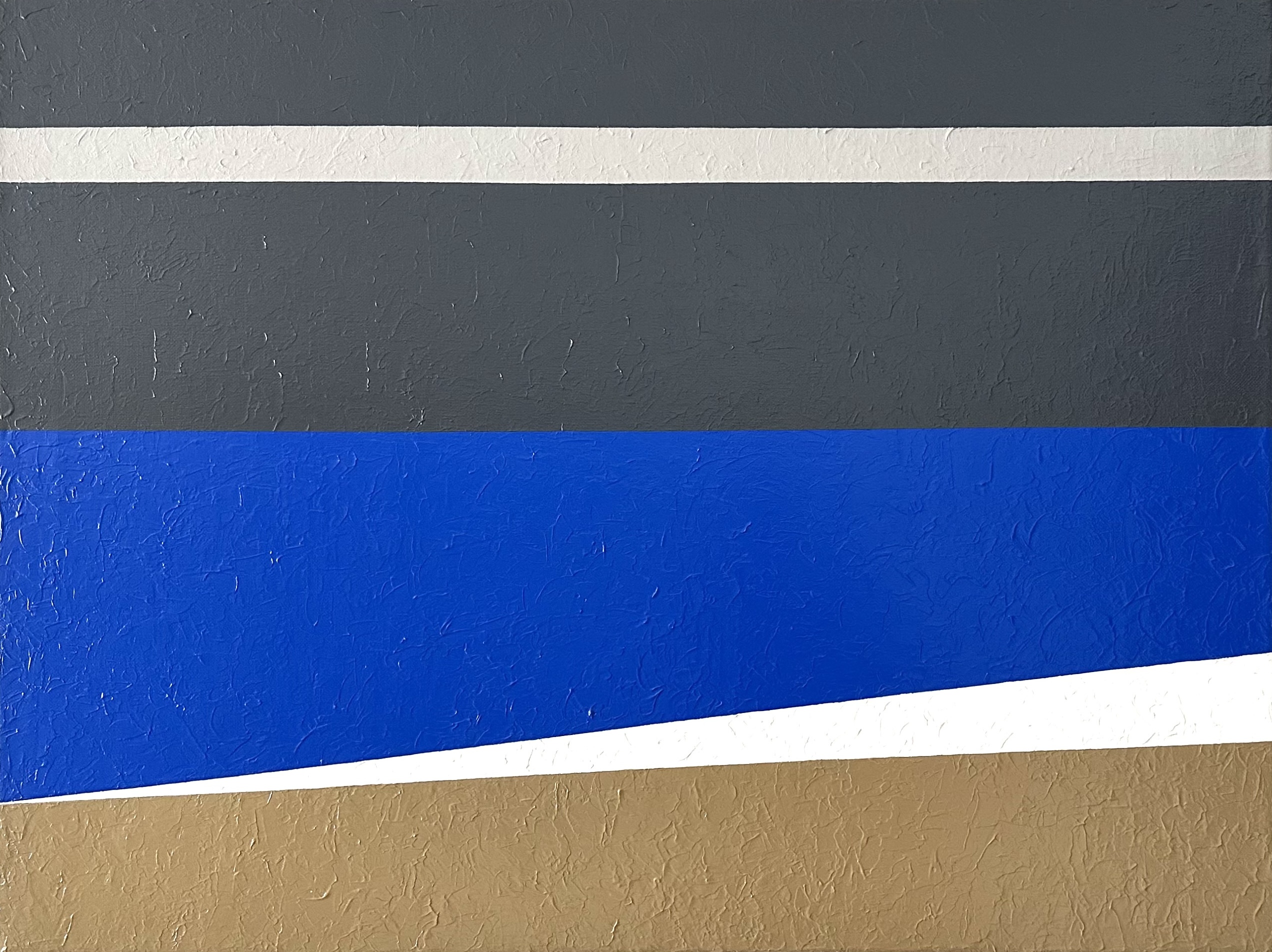 Welcome to the poetics of nature where serenity manifests in gestural and geometric abstraction.
ARTIST STATEMENT
My work follows the places where I have been living or where I have been on vacation and is deeply tied to my surroundings.
Inspired by nature, my abstract paintings balance gradients of colours fields, diverse lines, shapes and texture to express a sense of joy and quietness. Guided by memories and own photographs, I use acrylics on canvas and wood panels from small to medium sizes to paint moments of reverie spent on the beach.
My aim is to convey a visual experience that is serene. This is my way to add poetry to life. Through my work, I address the themes of healing and memories of place.
BIOGRAPHY
Born in Brussels, 1973, Valerie Vandermotten is an emerging and awarded visual artist based in Belgium. Initially trained in Belgian Academies, she moved later to California where she pursued art workshops at the Pacific Art League, Palo Alto. In 2017, the artist earned a Post Baccalaureate in painting at UC Berkeley Extension, SF, California where she has been living during 8 years. In 2020, back her home country, Valerie has been an MFA candidate in Painting at SCAD (Savannah College of Art and Design) until June 2025. She has had a residency at Kunstraum LLC in Brooklyn (NY), 20+ group exhibitions and 4 solo shows in Europe and the USA. Her work is in the SCAD MOA (Museum of Art) permanent collection since August 2023.