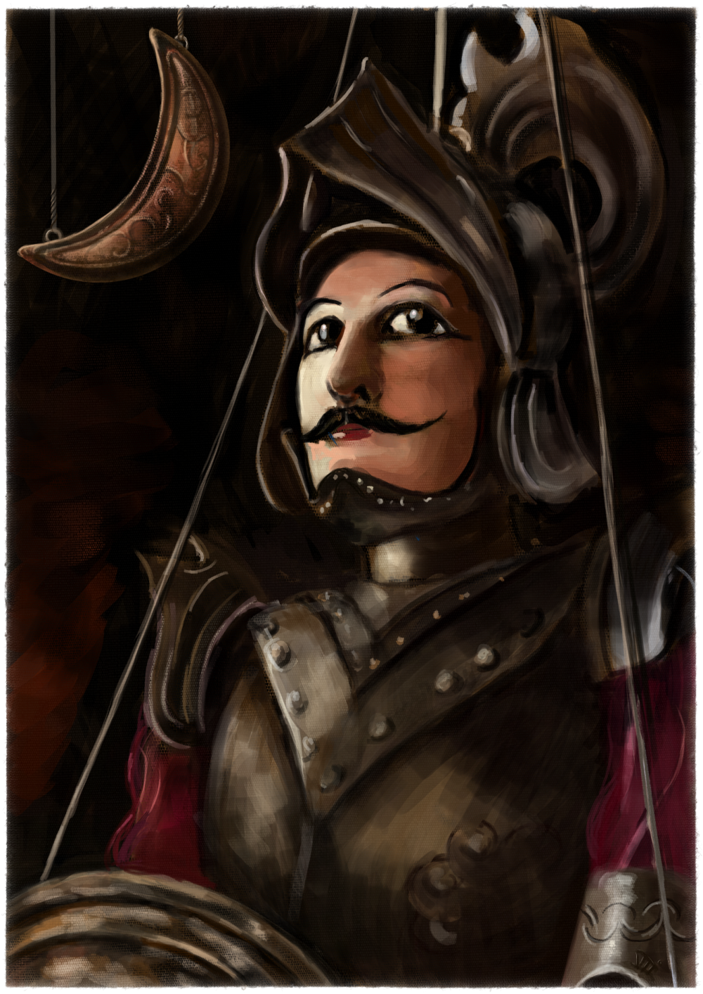 Digital Oil painting Png.Width 3508px Height 4961px